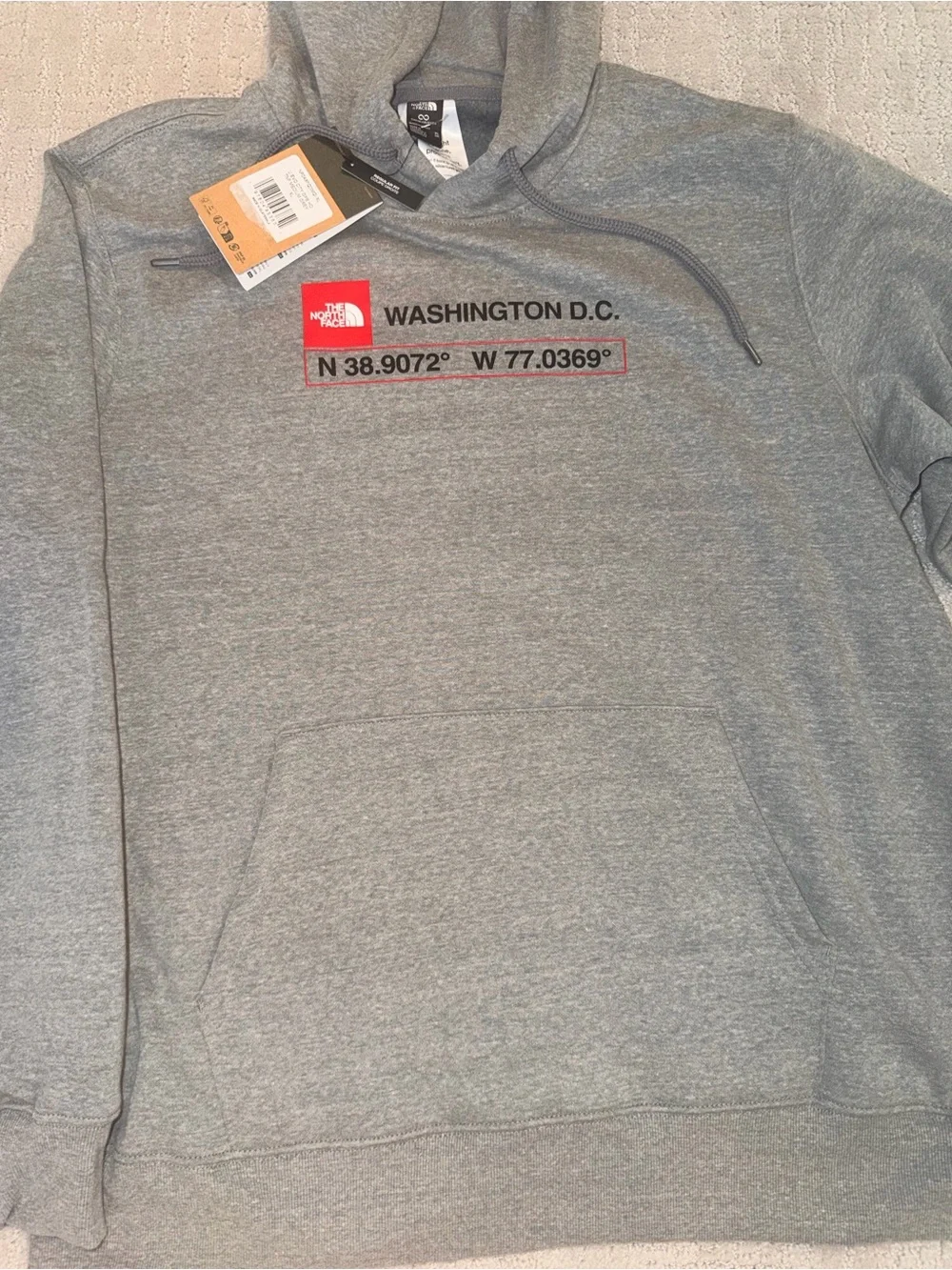 The North Face cozy gray
